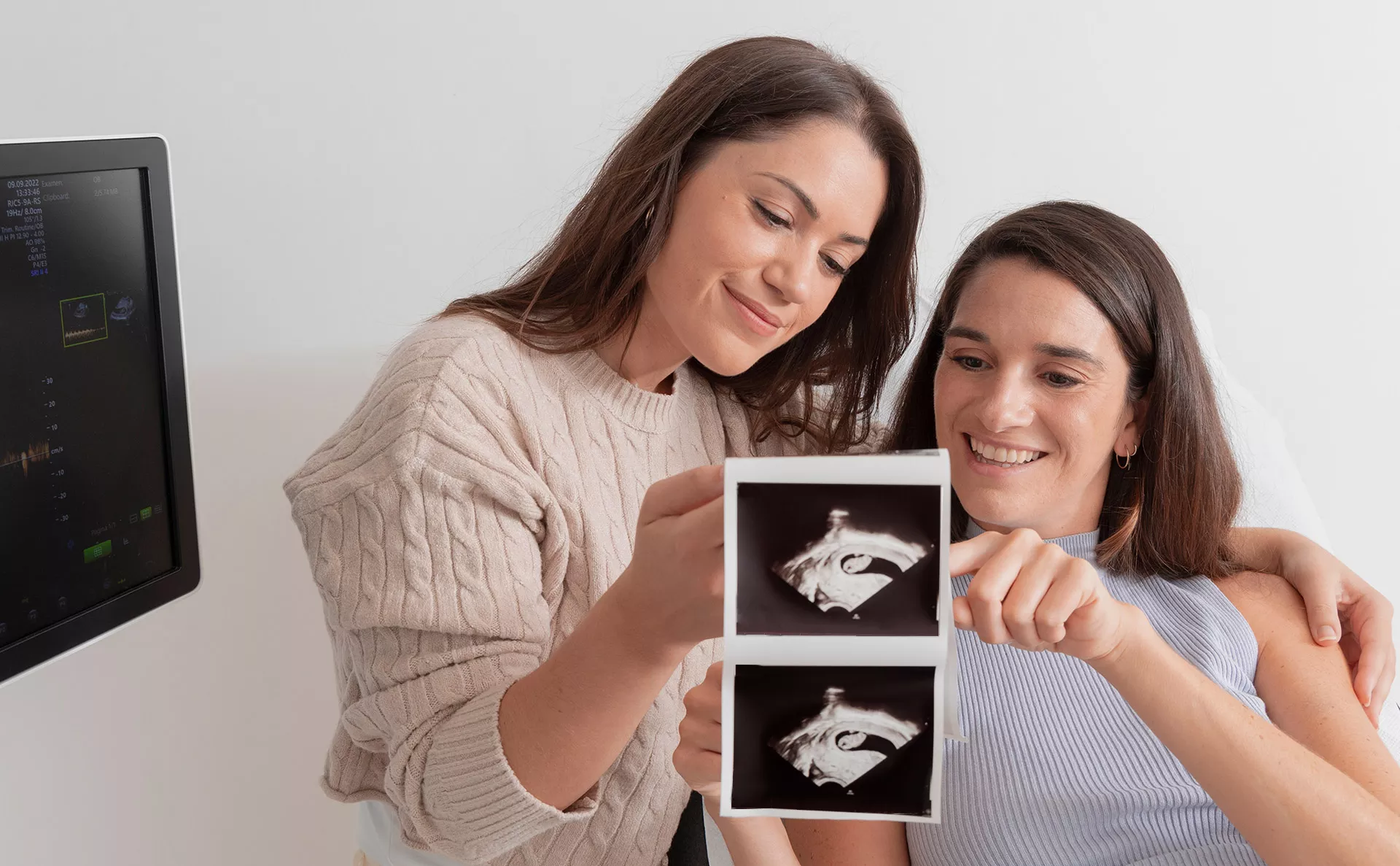 Two moms Two moms