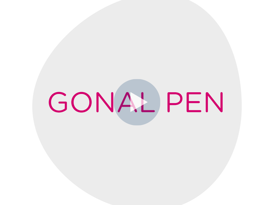 How to administer the Follitropin alfa with the Gonal Pen