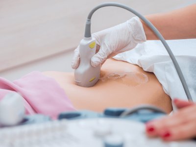 First ultrasound scan after IVF or egg donation