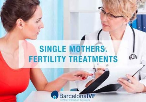 Single mothers. Fertility treatments