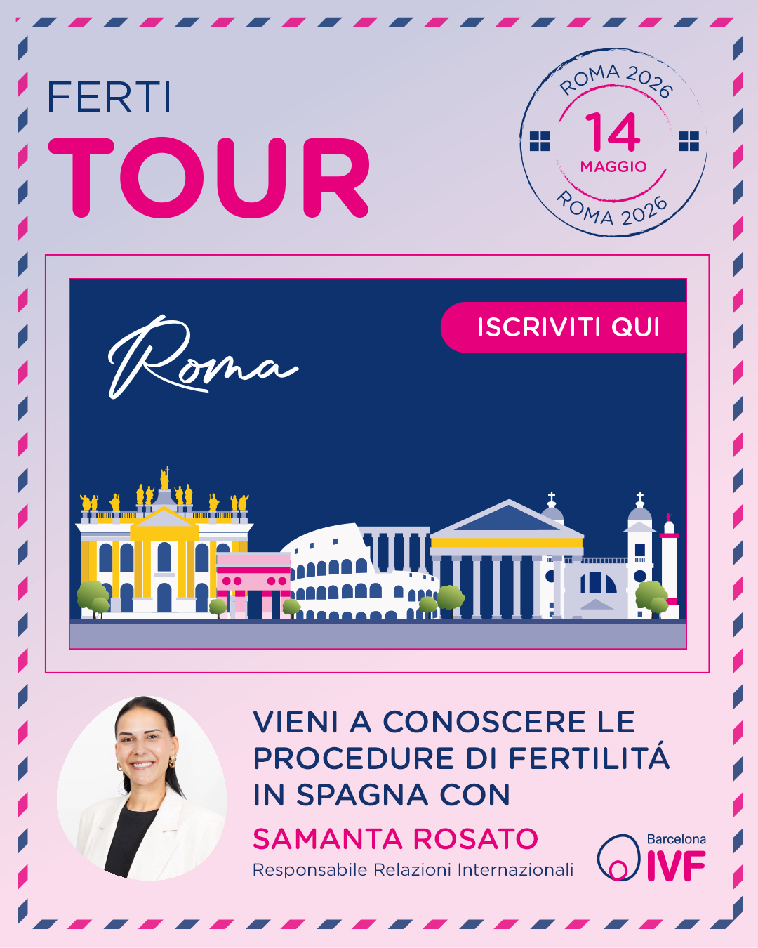 FertiTour 14 maggio a Roma