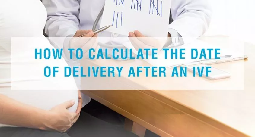 How to calculate the date of delivery after an IVF?